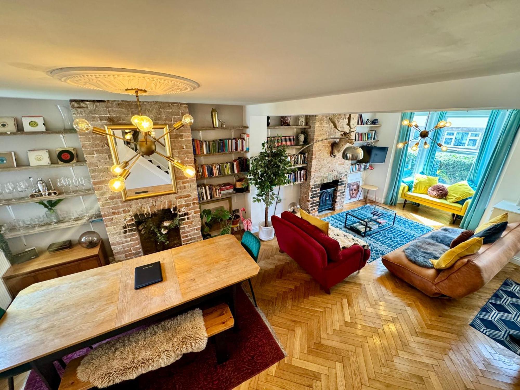 Eclectic Seaside 4 Bedroom Artists * Margate